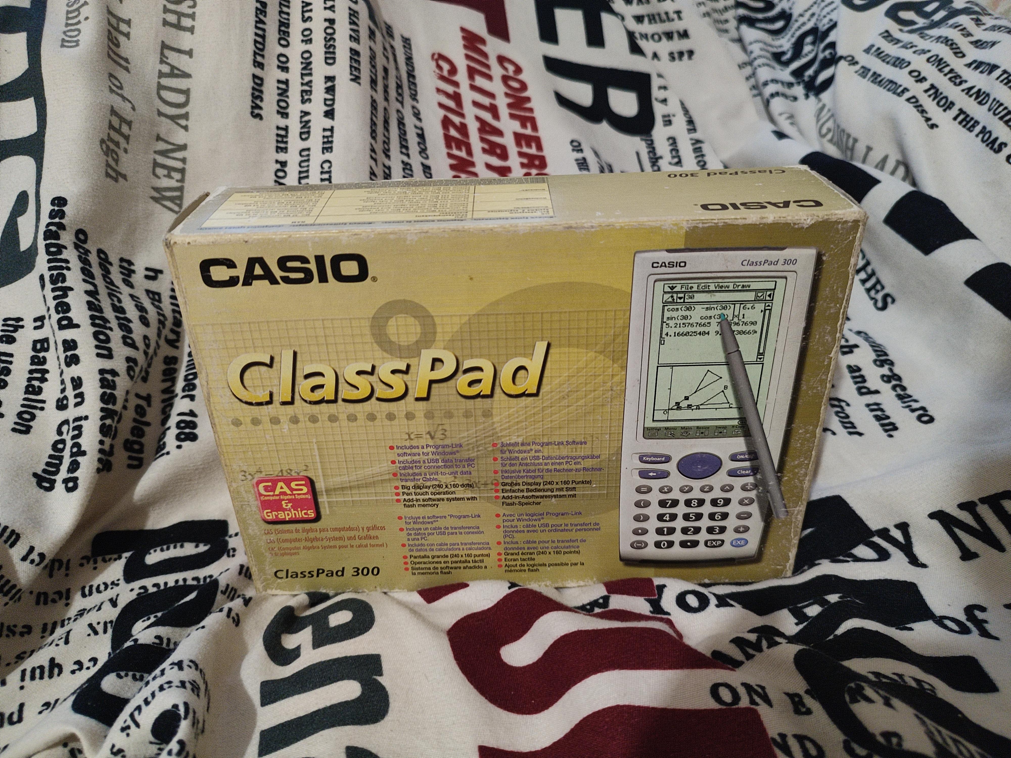 CASIO-CALCULATRICE CLASSPAD 300 EUR 49,00 - FR