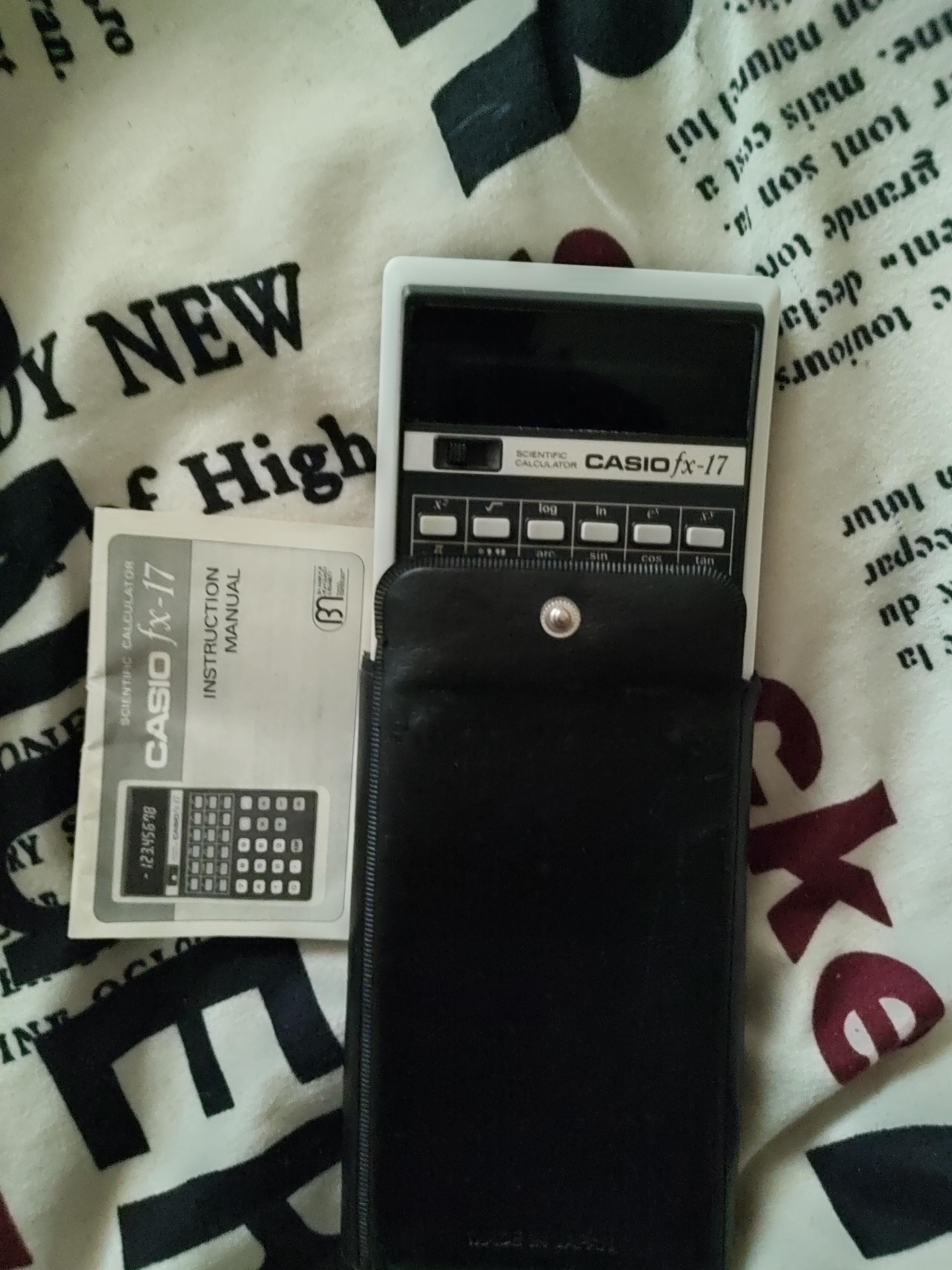 Casio Calculatrice Scientifique Fx Plus 417 Fonctions - Ekco Boutique